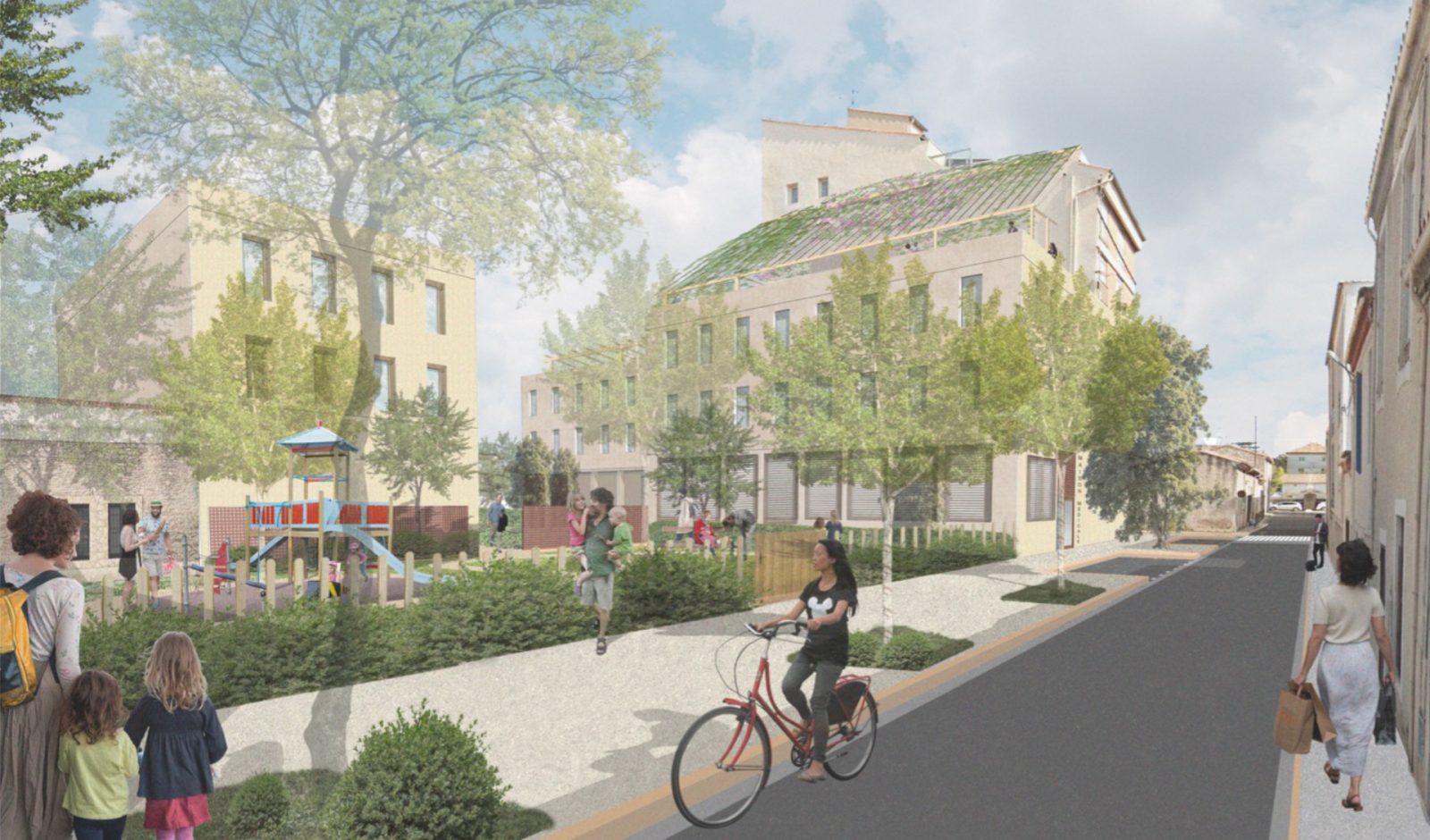 Etude de faisabilité recyclage urbain <strong>Quartier Richelieu à Nîmes</strong>